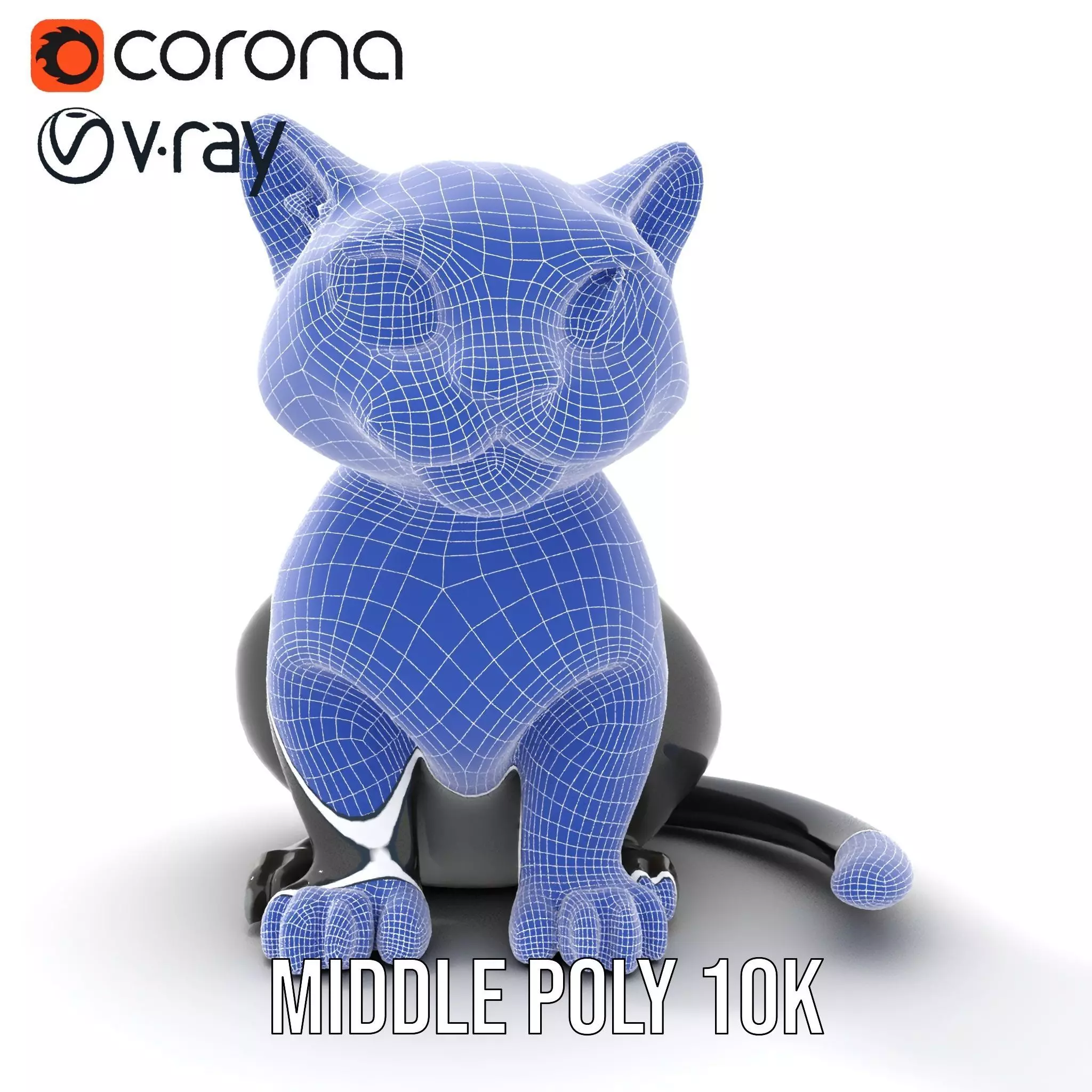 Charming Black Panther model pack Low-poly 3D model_30