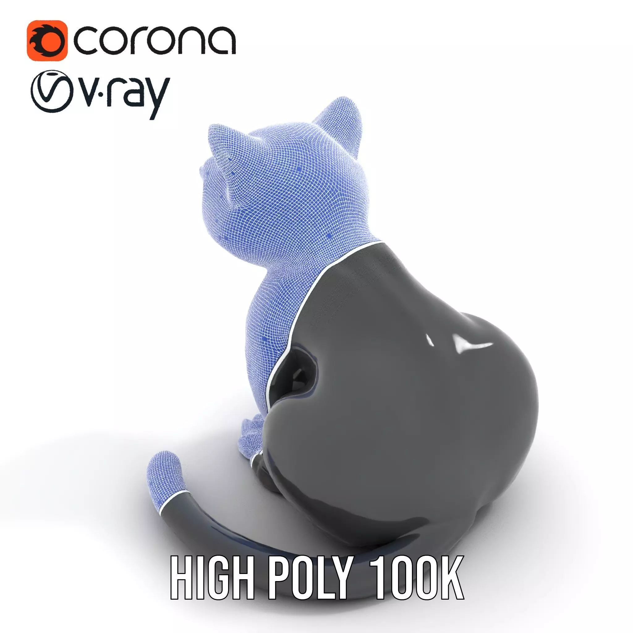 Charming Black Panther model pack Low-poly 3D model_34