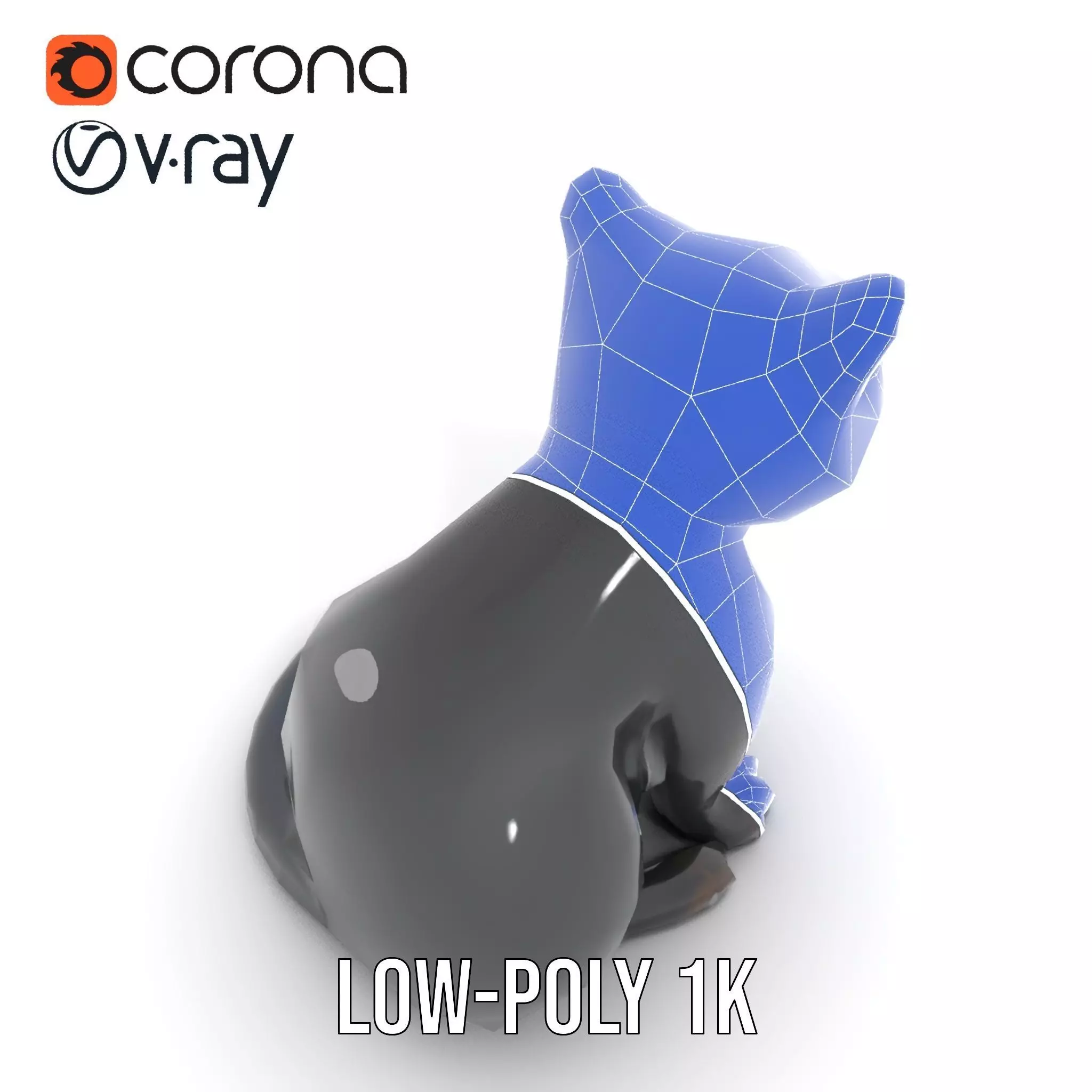 Charming Black Panther model pack Low-poly 3D model_23