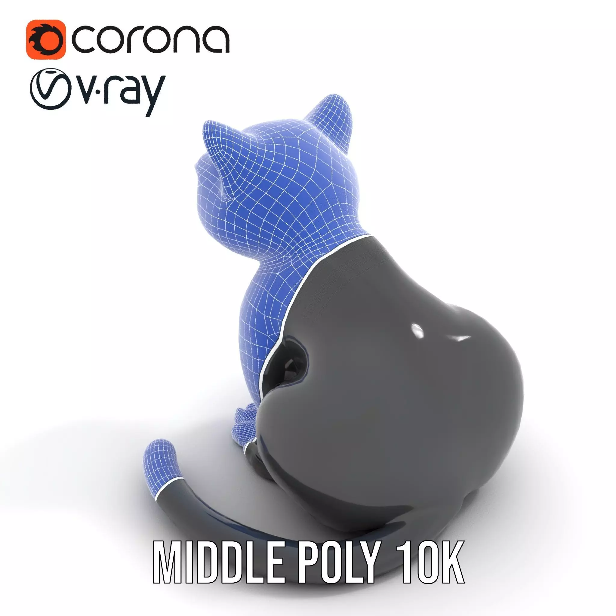 Charming Black Panther model pack Low-poly 3D model_27