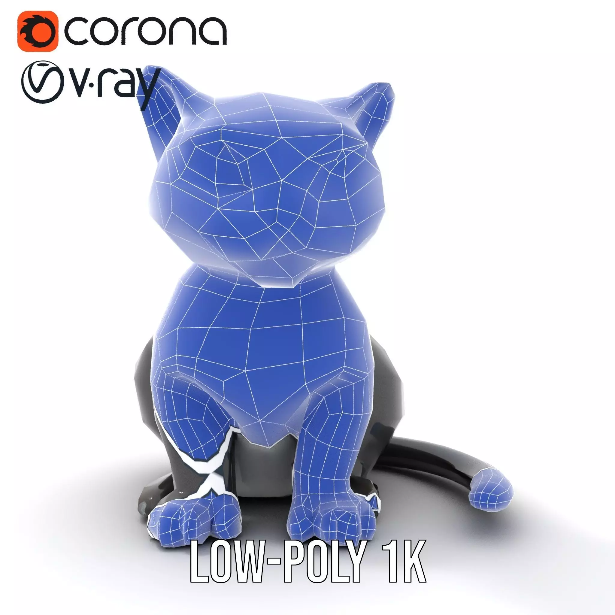 Charming Black Panther model pack Low-poly 3D model_26