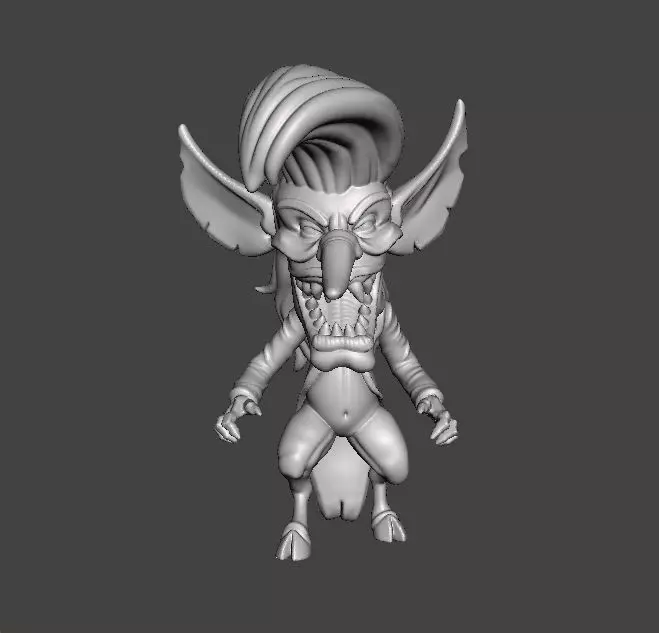 BOOGIEMAN THE REAL GHOSTBUSTERS MODEL FANTASY OR HORROR GAME RPG 3D print model_0