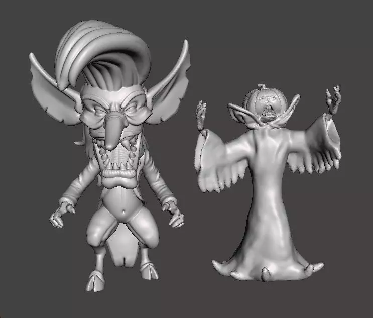 BOOGIEMAN THE REAL GHOSTBUSTERS MODEL FANTASY OR HORROR GAME RPG 3D print model_3