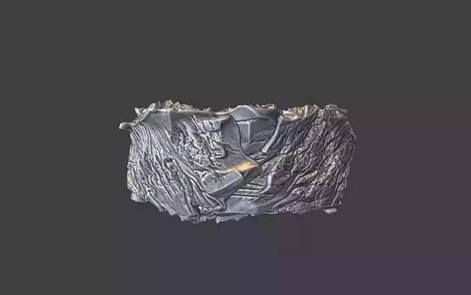 organic rock texture ring v4