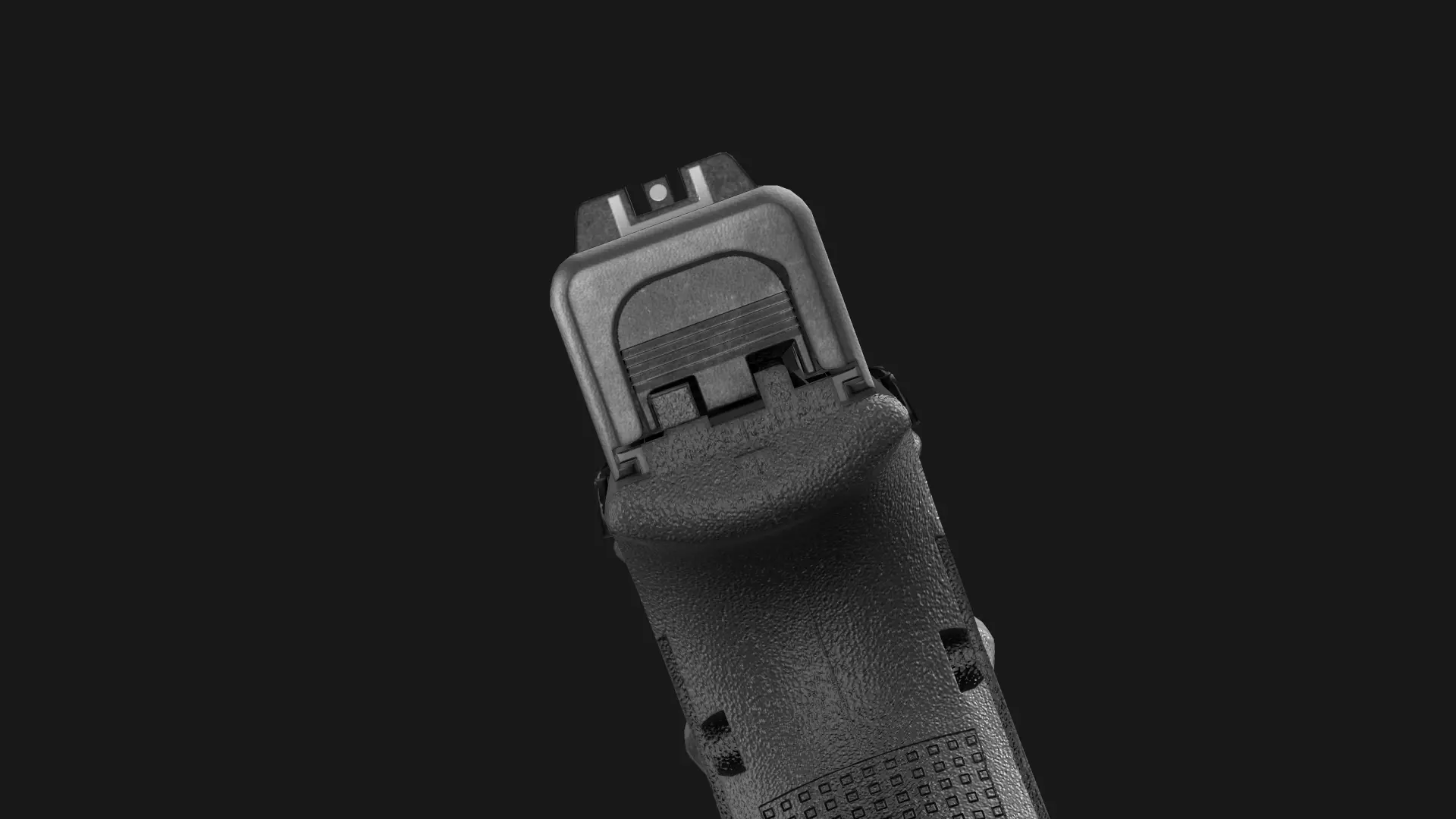 Glock 26 plus 27 Gen 5 Game Ready Low-poly 3D model_9