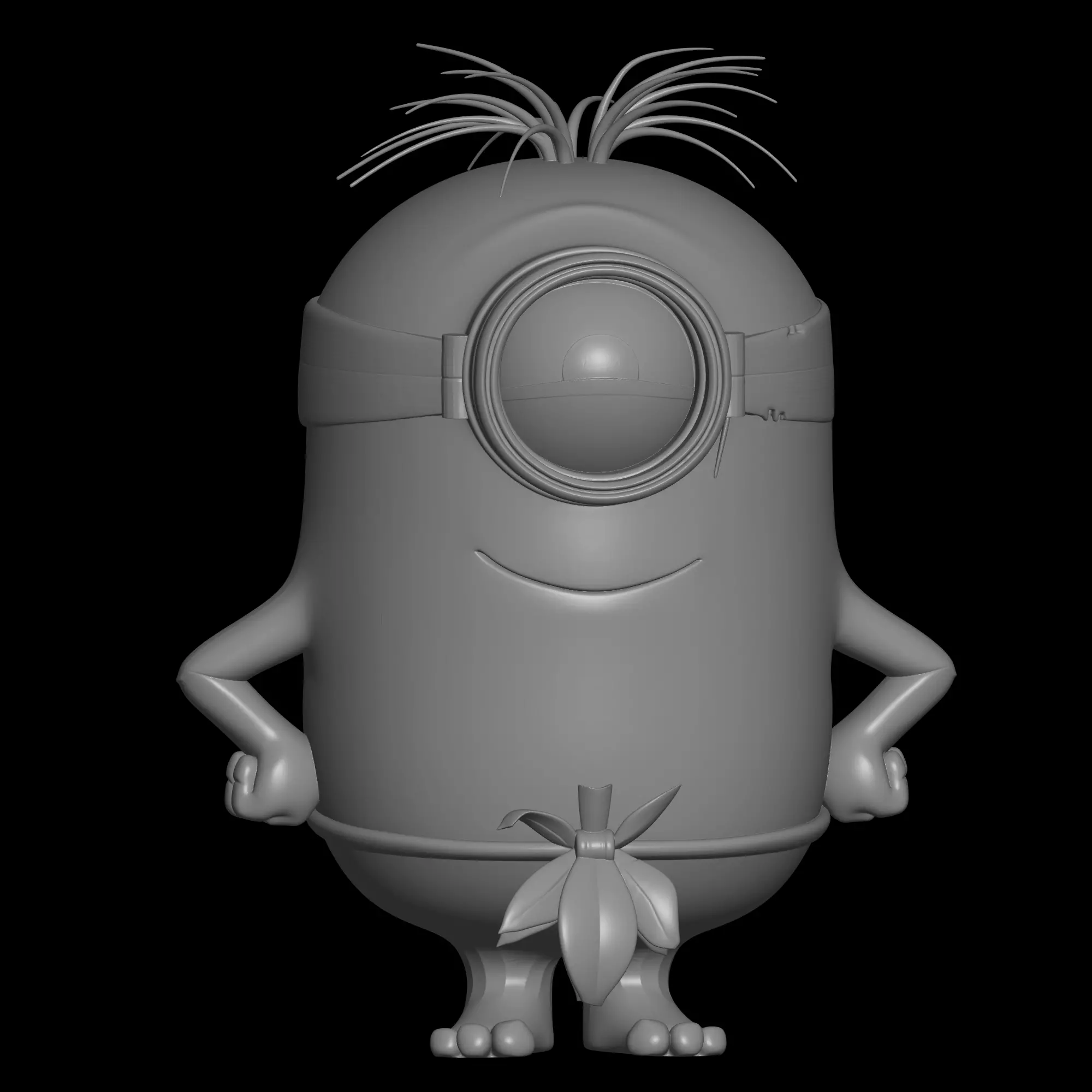 first minion model 3D print model