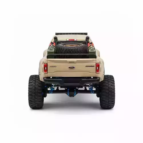 EDR Mk1 Dust Runner RC body and chassis Low-poly 3D model 2