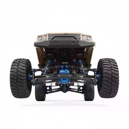 EDR Mk1 Dust Runner RC body and chassis Low-poly 3D model 5
