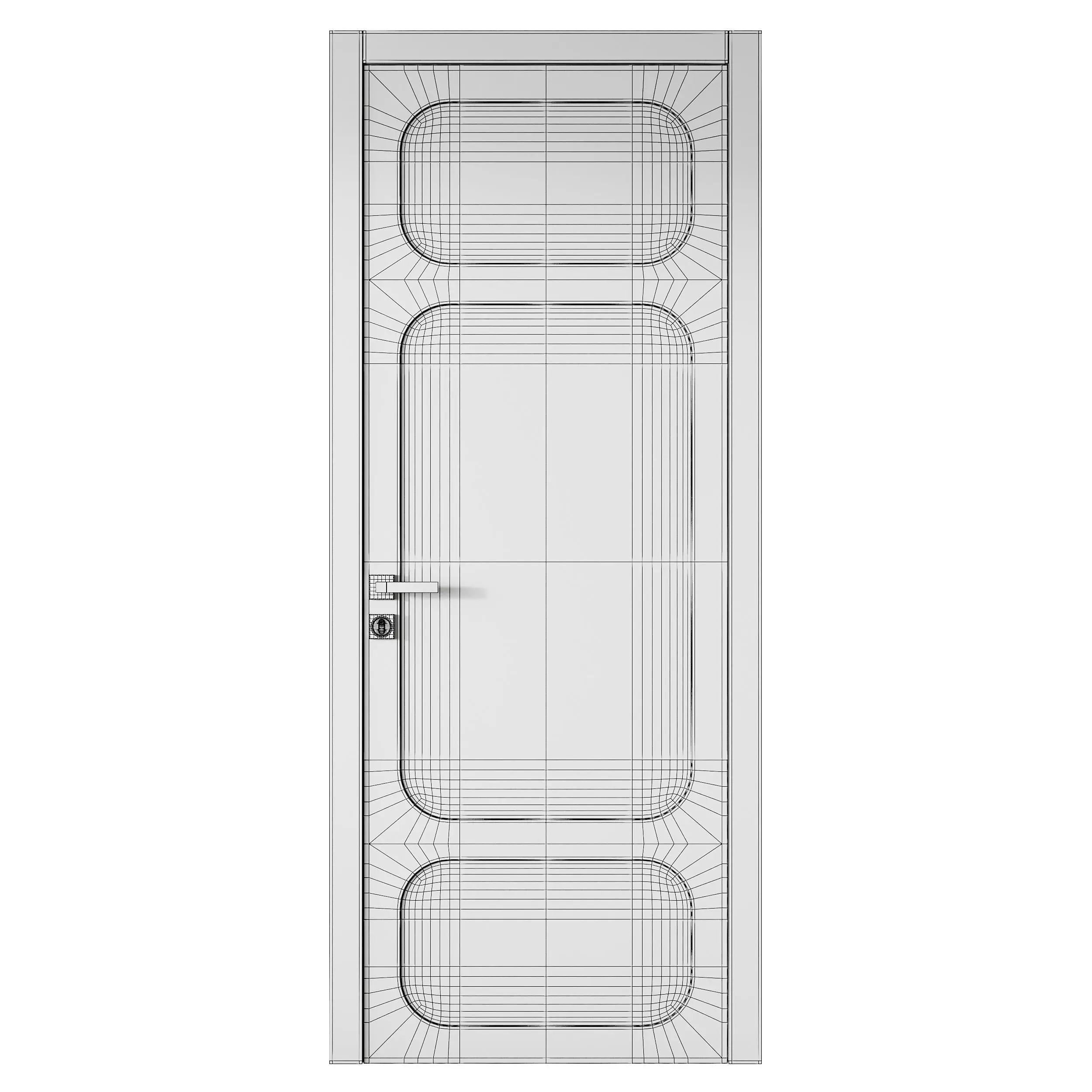 Interior Door 26 3D model_14