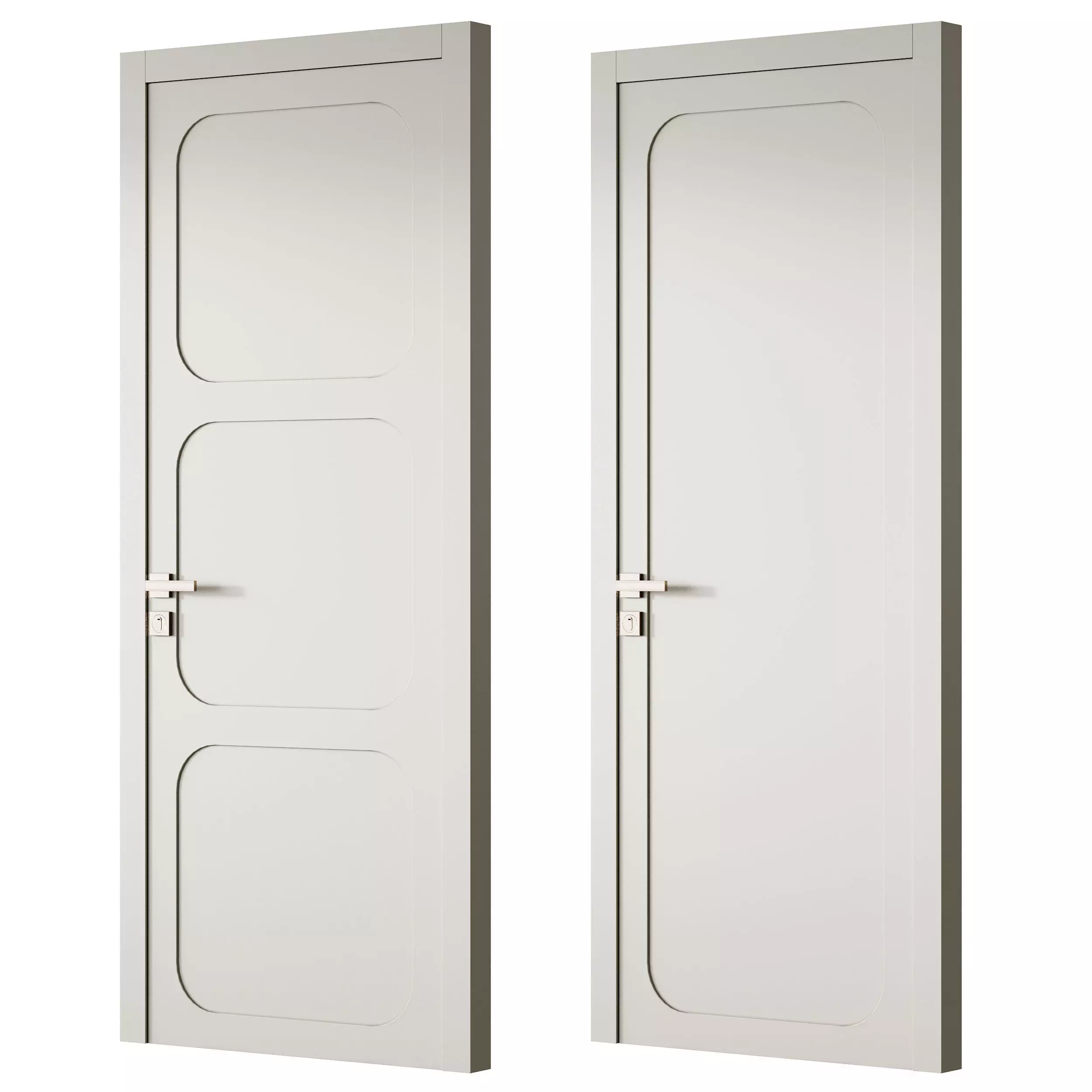 Interior Door 26 3D model_0