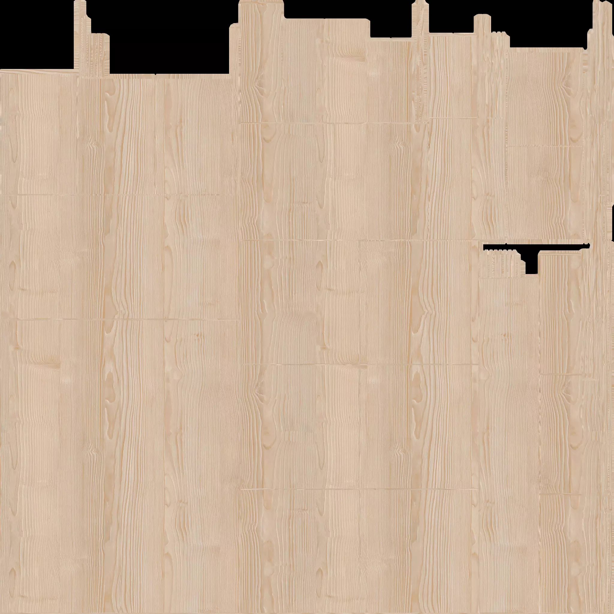 Writing Desk Low-poly 3D model_11