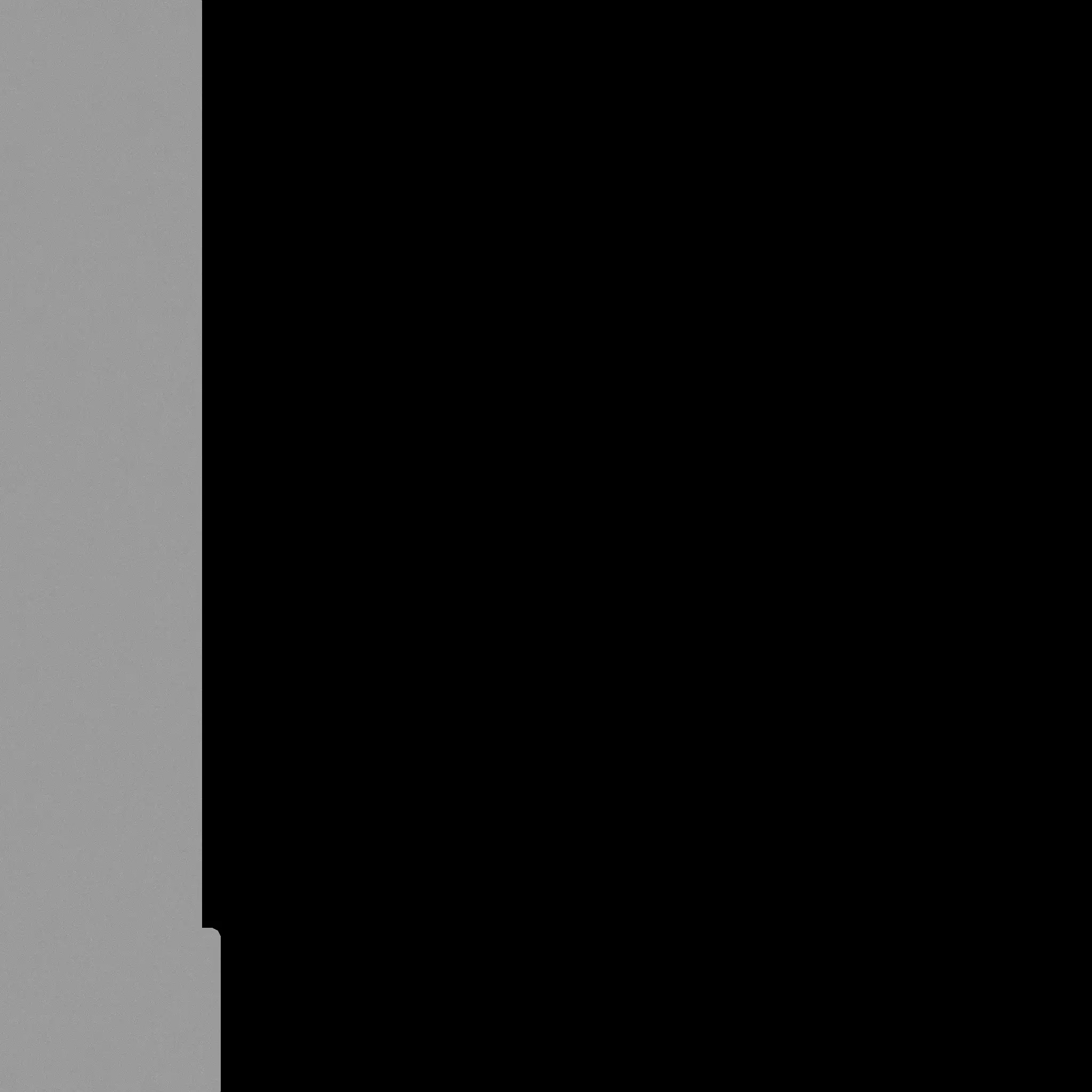 Writing Desk Low-poly 3D model_12