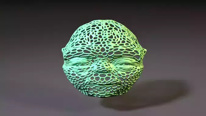 Yoda Mask voronoi