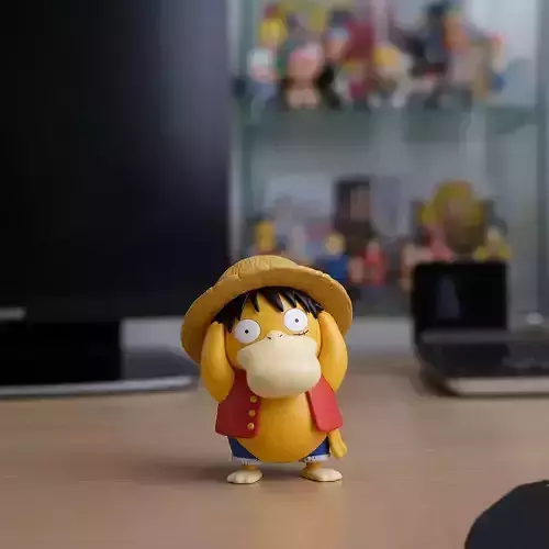 Pokemon Psyduck - Luffy - One piece - 3D print