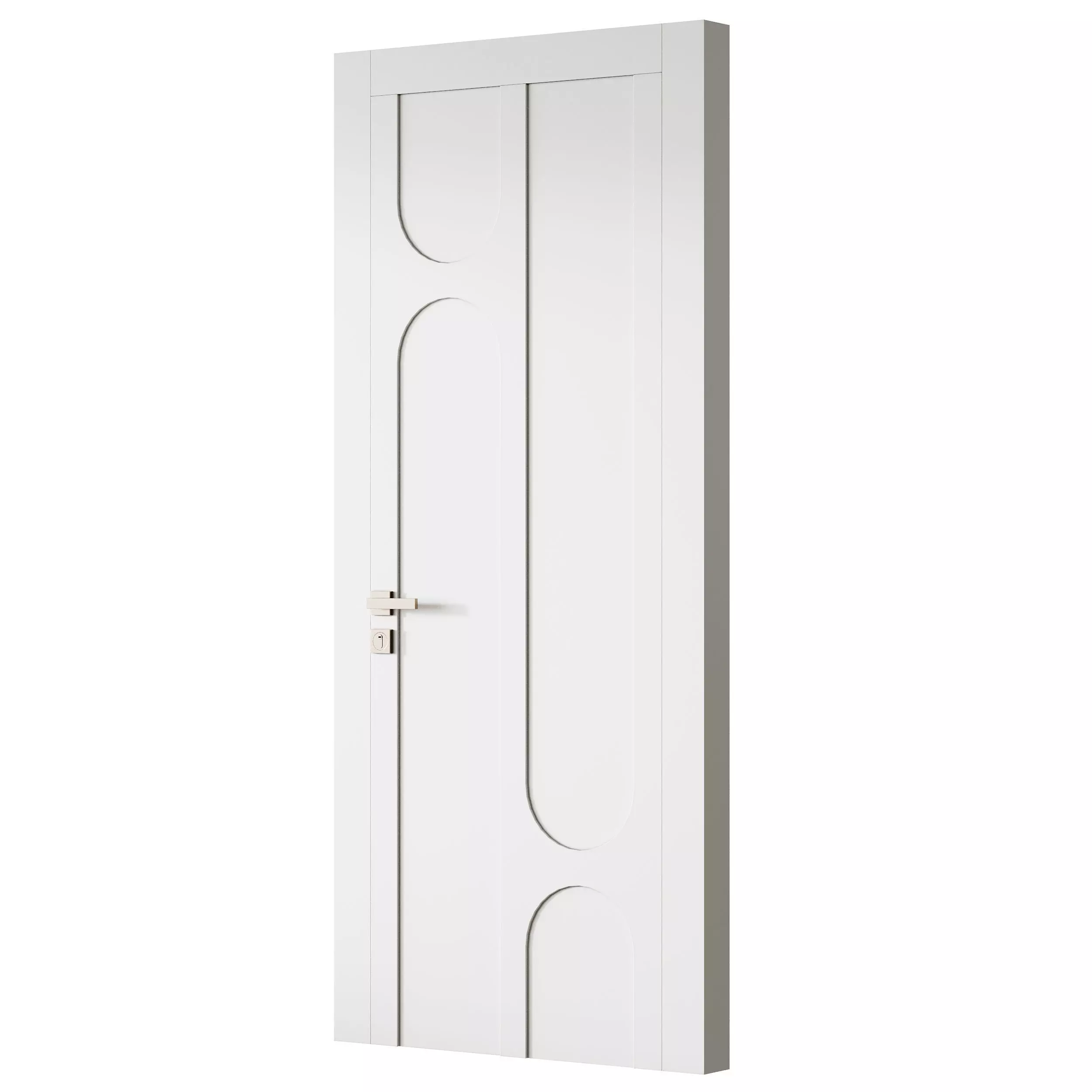 Interior Door 27 3D model_7