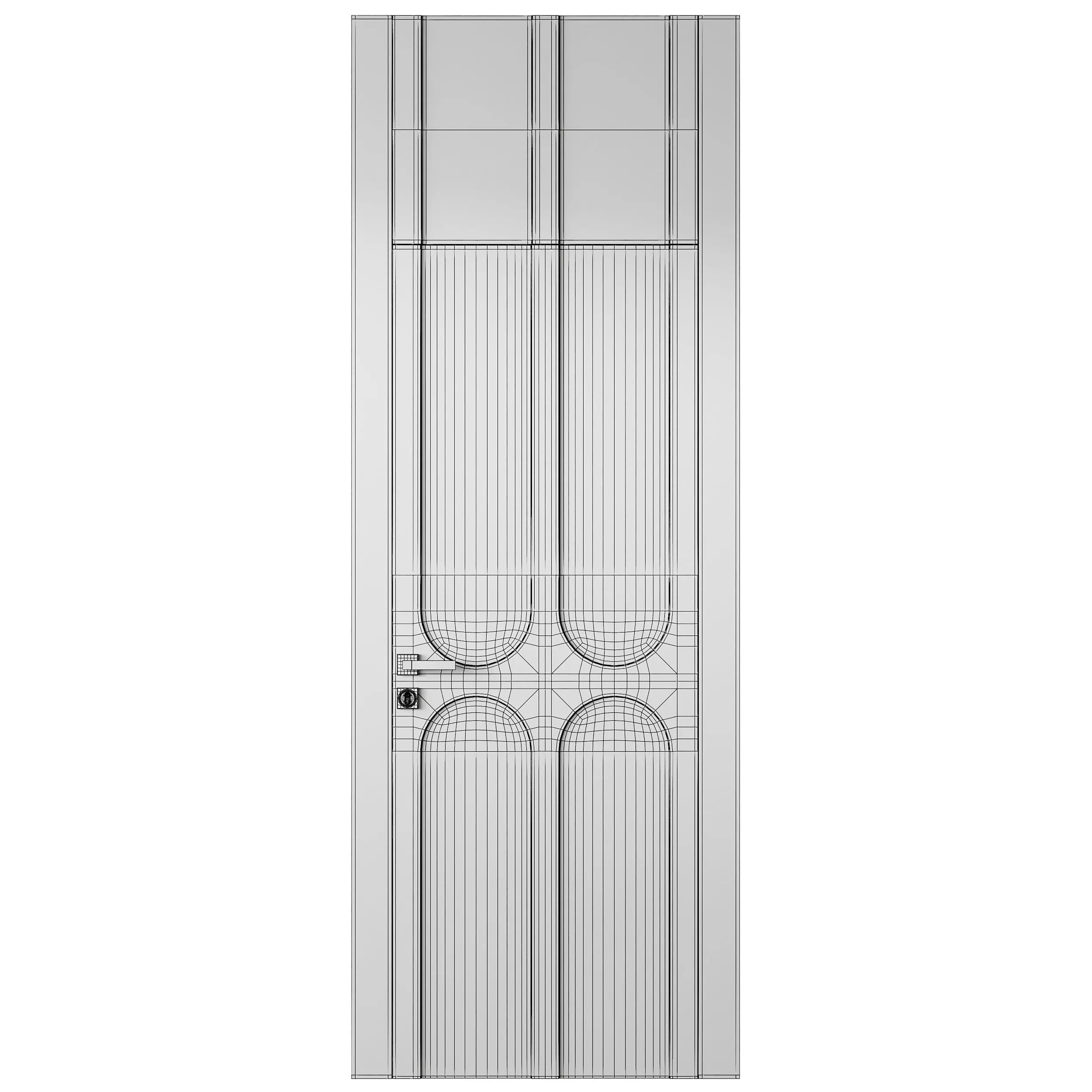 Interior Door 27 3D model_17