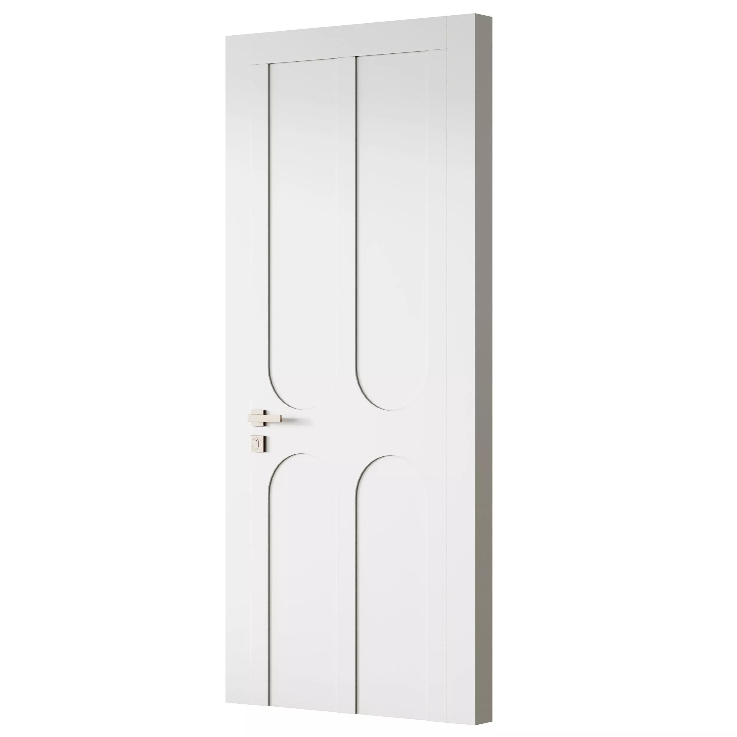 Interior Door 27 3D model_5