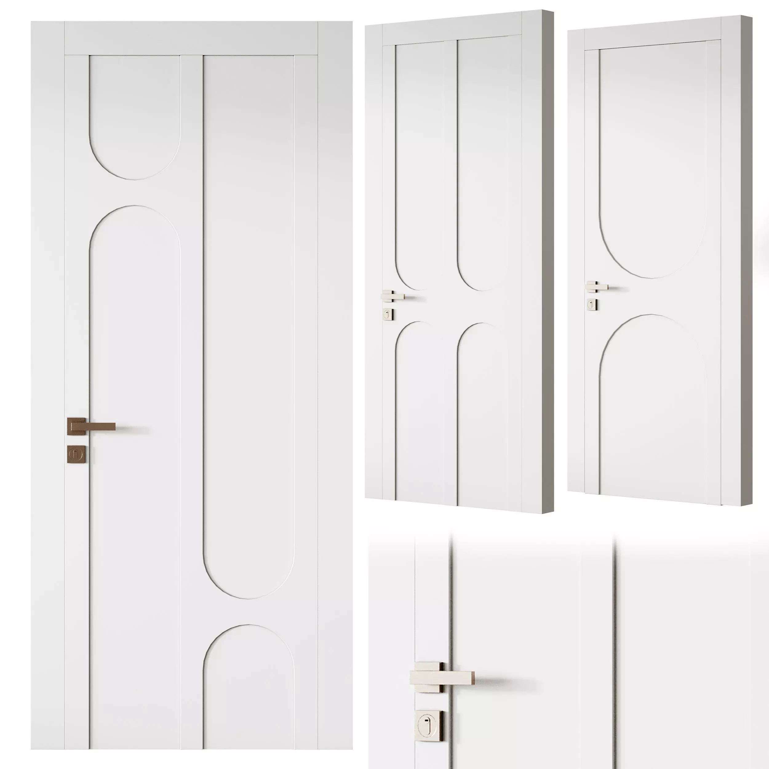 Interior Door 27 2 3D model_1