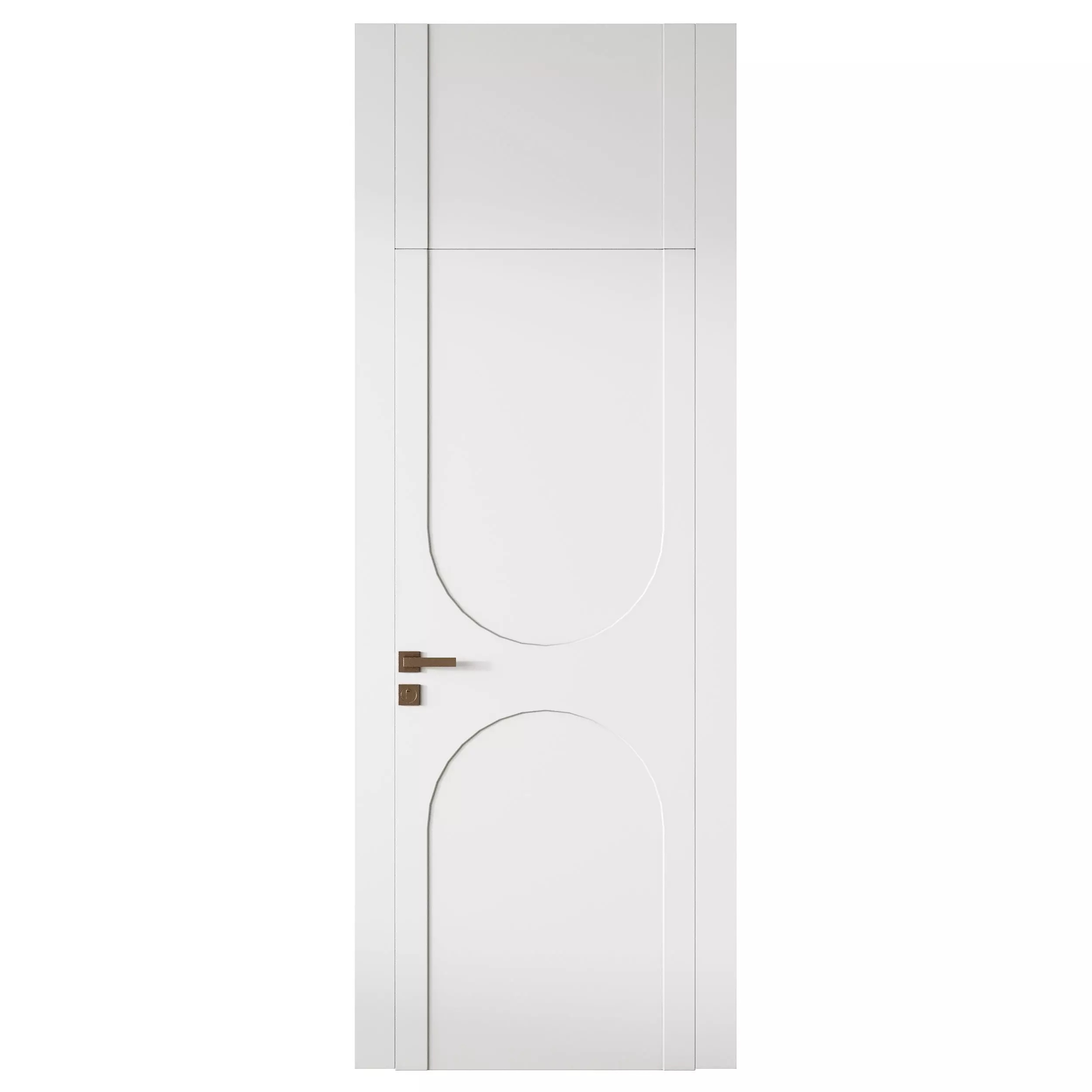 Interior Door 27 2 3D model_9