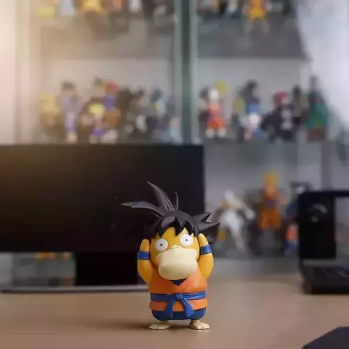Pokemon Psyduck - Songoku - Dragon ball - 3D print