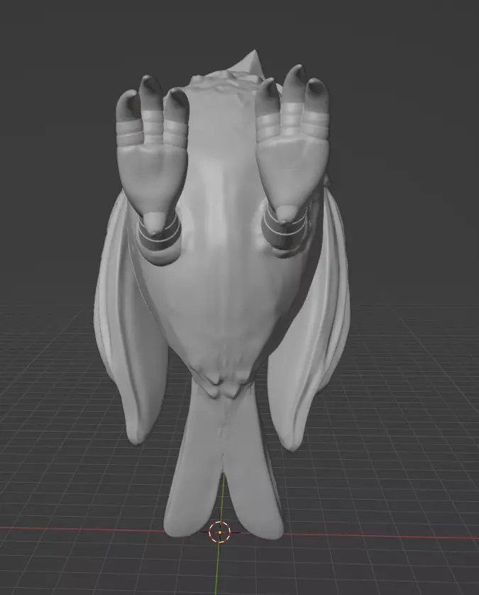 Bird animal 3D print stl 3D print model_4