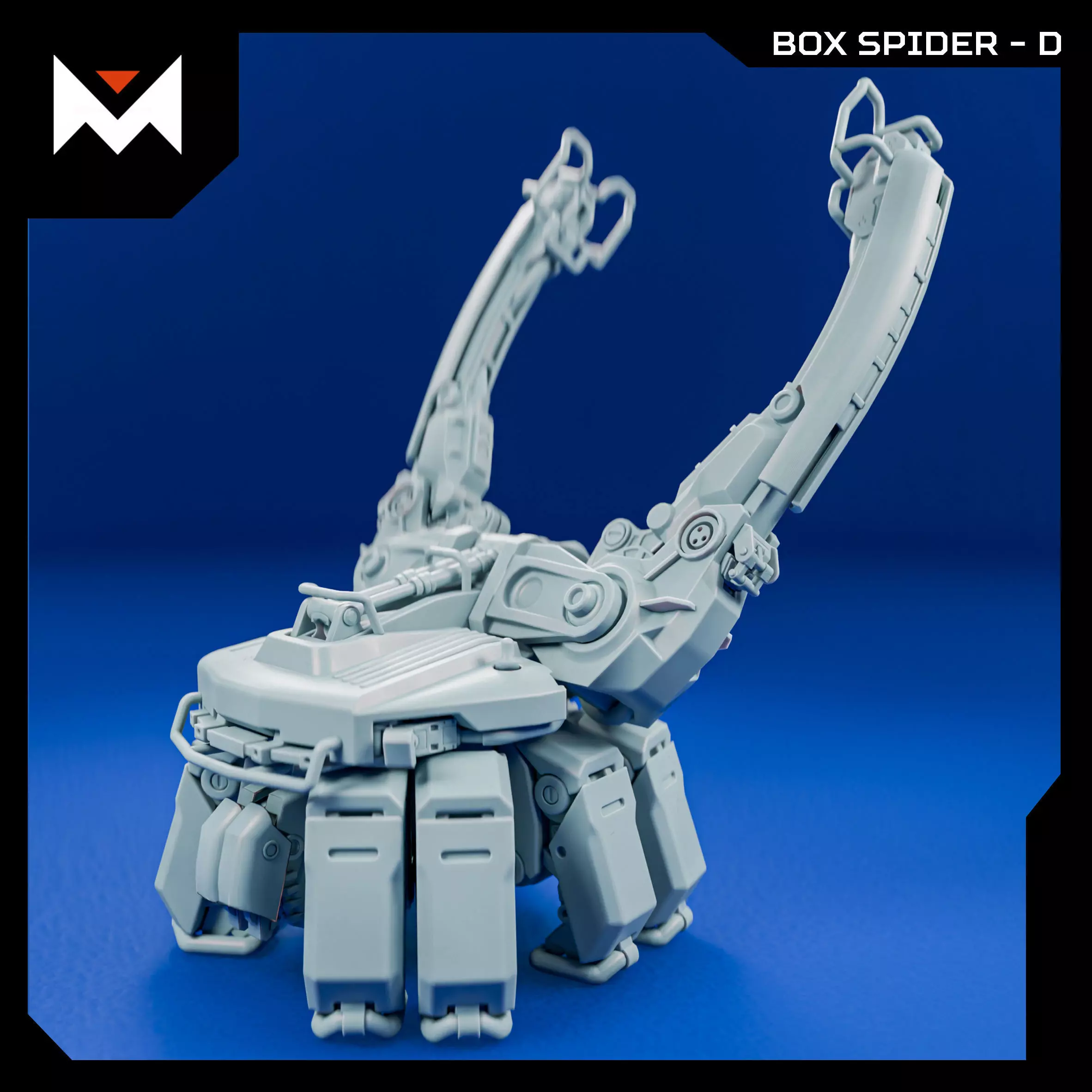 Box spider -D 3D print model_3