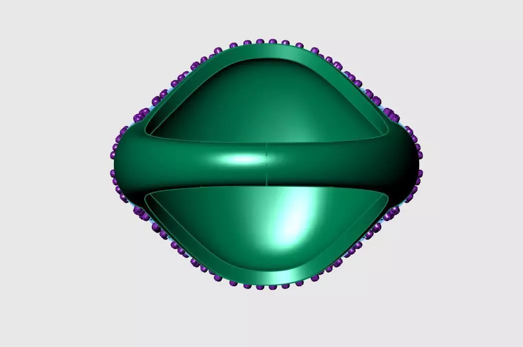 Solitaire ring 3D print model_8