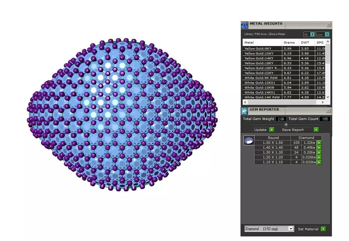 Solitaire ring 3D print model_7
