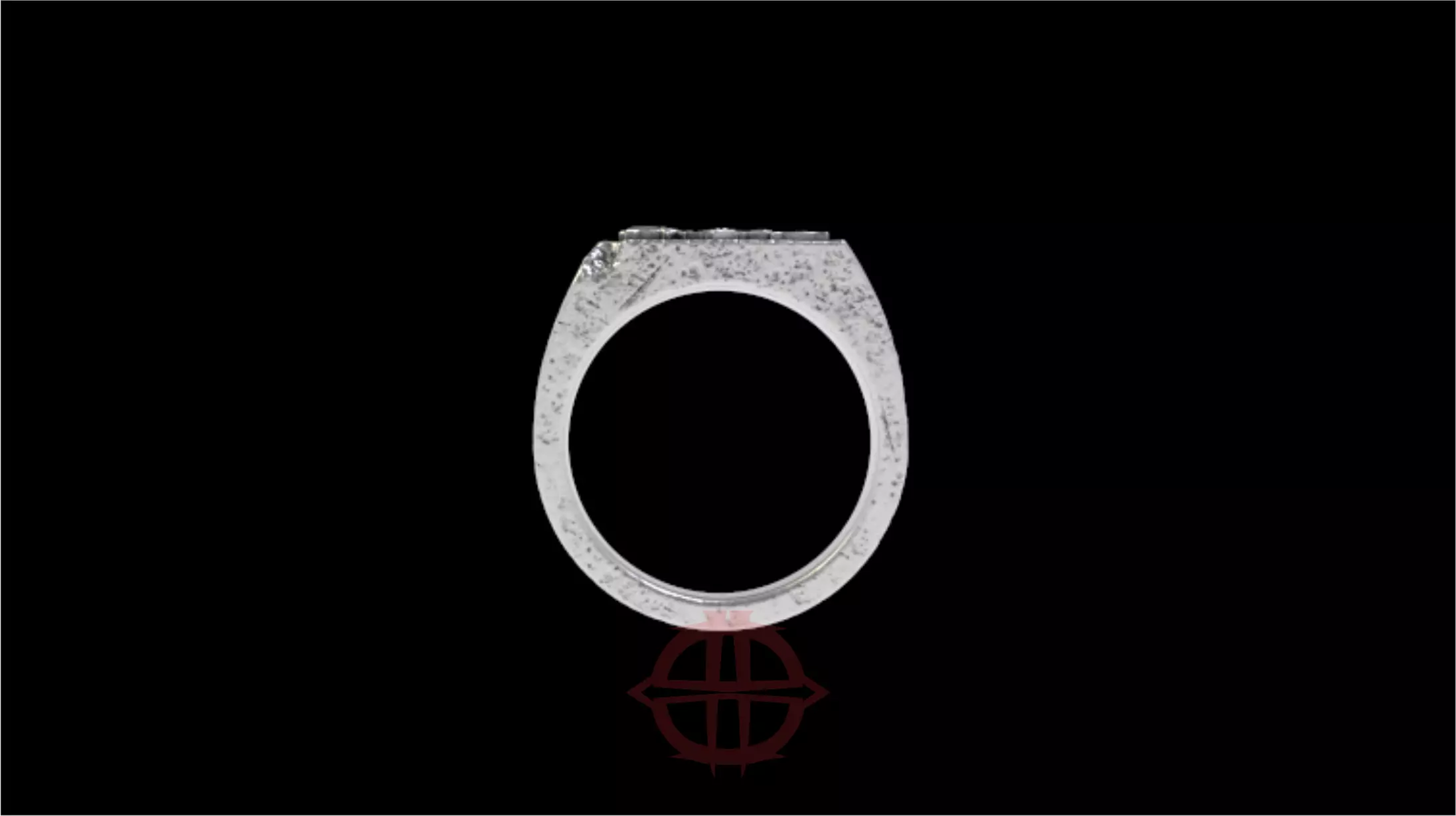 ROSE FLOWER RING 3D print model_2