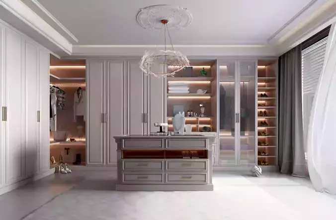 Cloakroom Dressing room 05