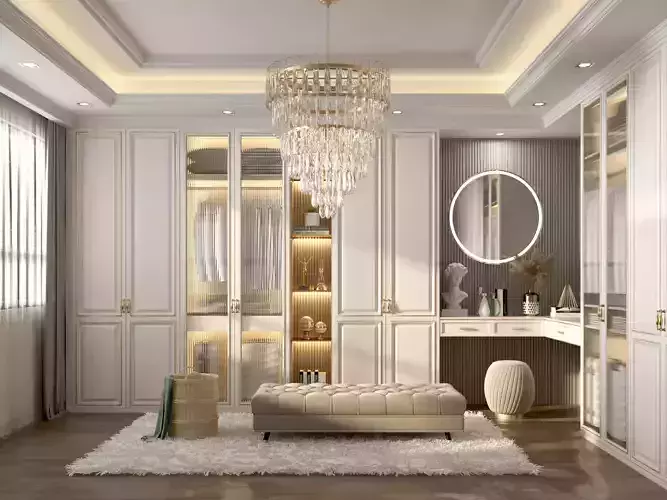 Cloakroom Dressing room 06