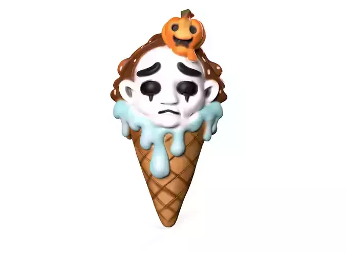 Ice cream Michael Myers 3D print model