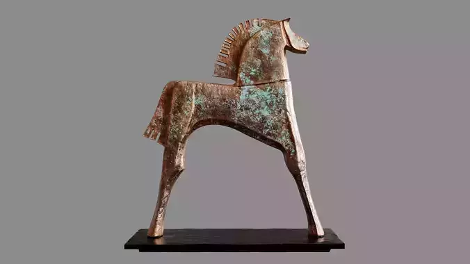 Etruscan Steed Decoration