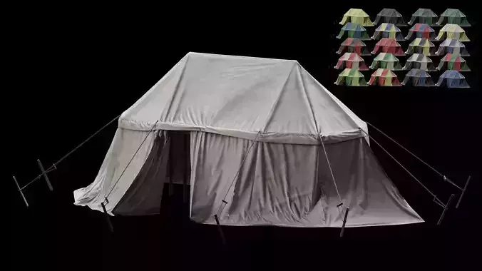 Medieval Tent 01