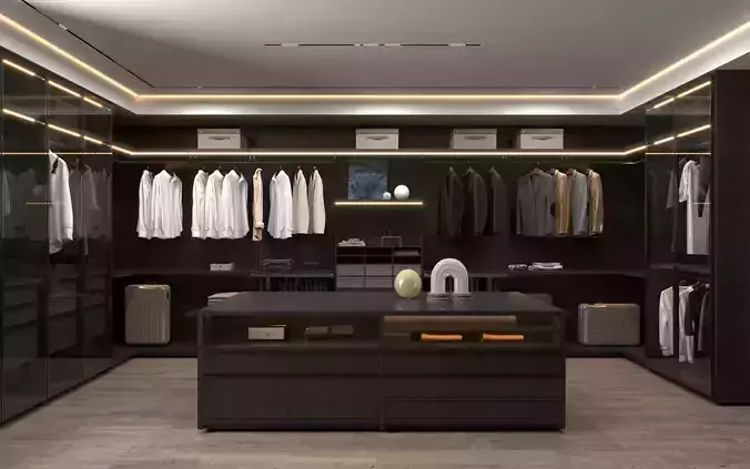 Collection of cloakroom interior 09