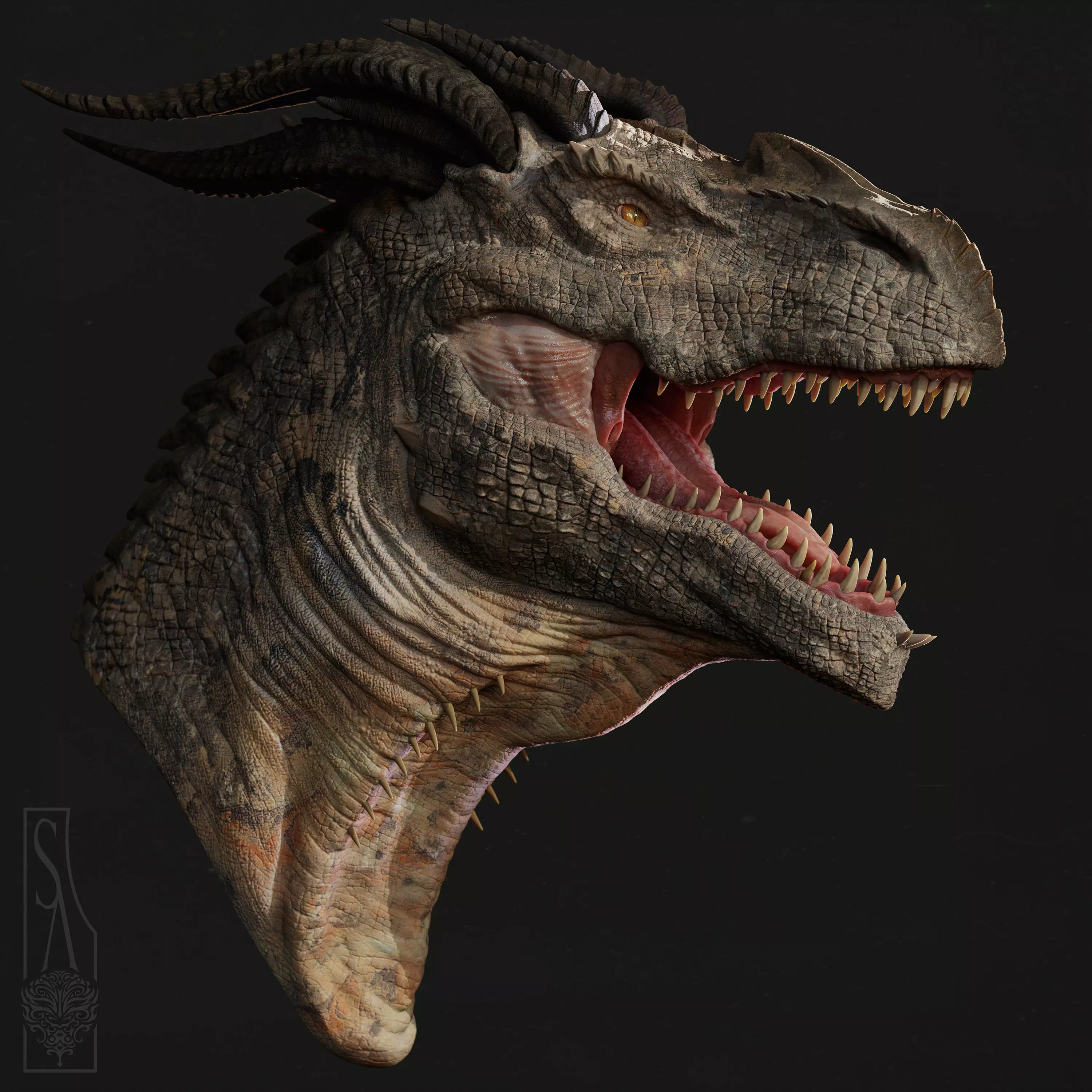 MYTHICAL BEAST - 3DPRINT MODEL 3D print model