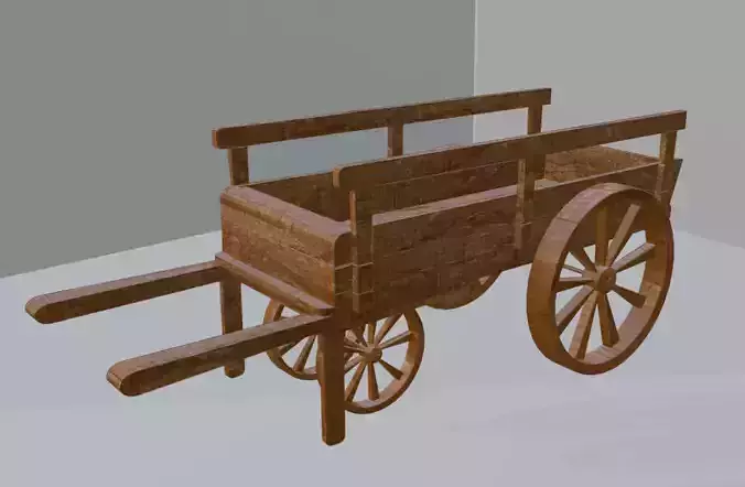 Horse-drawn cart