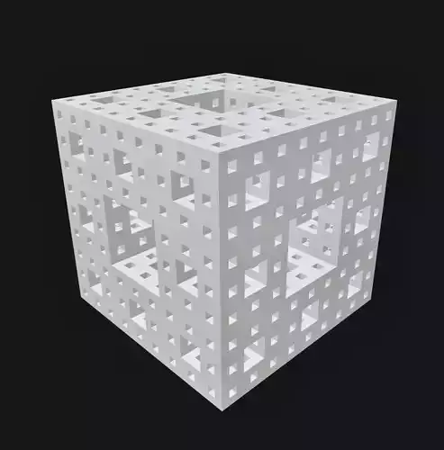 Mengers Sponge Paradoxal