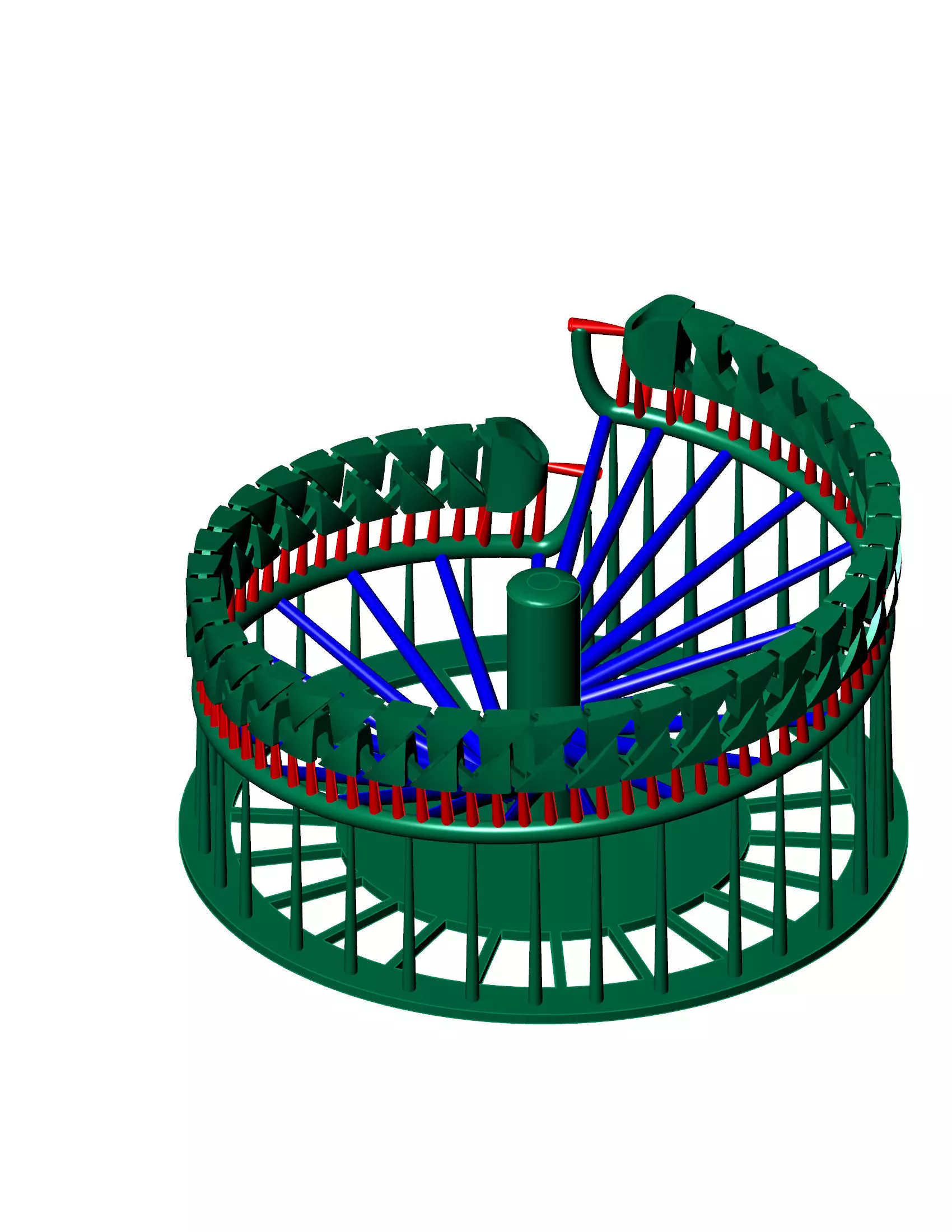 8mm Top Sold Cuban 3D Chain and Bracelet Model at Low Cost 3D print model_2