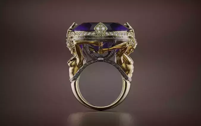 Versailles Legacy Ring 3D print model