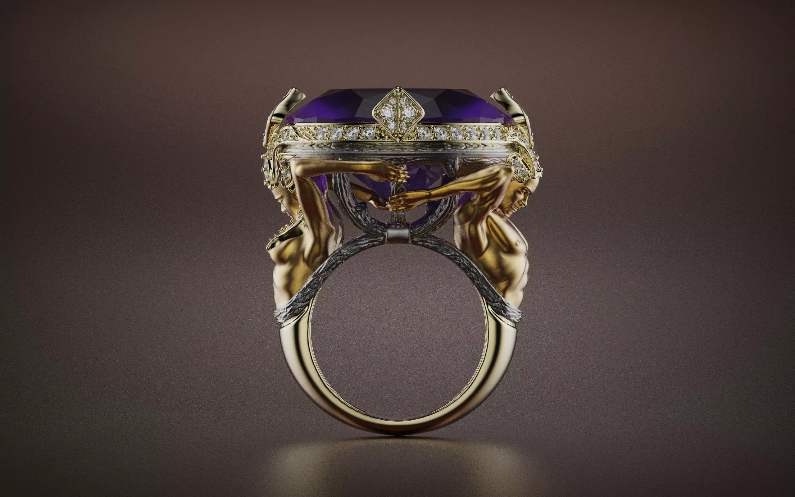 Versailles Legacy Ring 3D print model_0