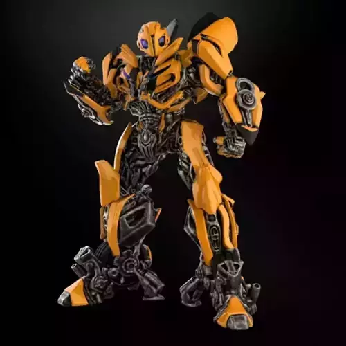 Bumblebee Transformers B-127 3D Printing Model STL File