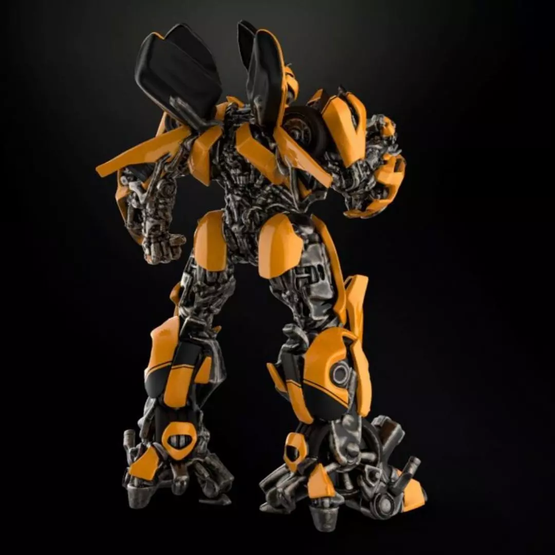 Bumblebee Transformers B-127 3D Printing Model STL File 3D print model_1