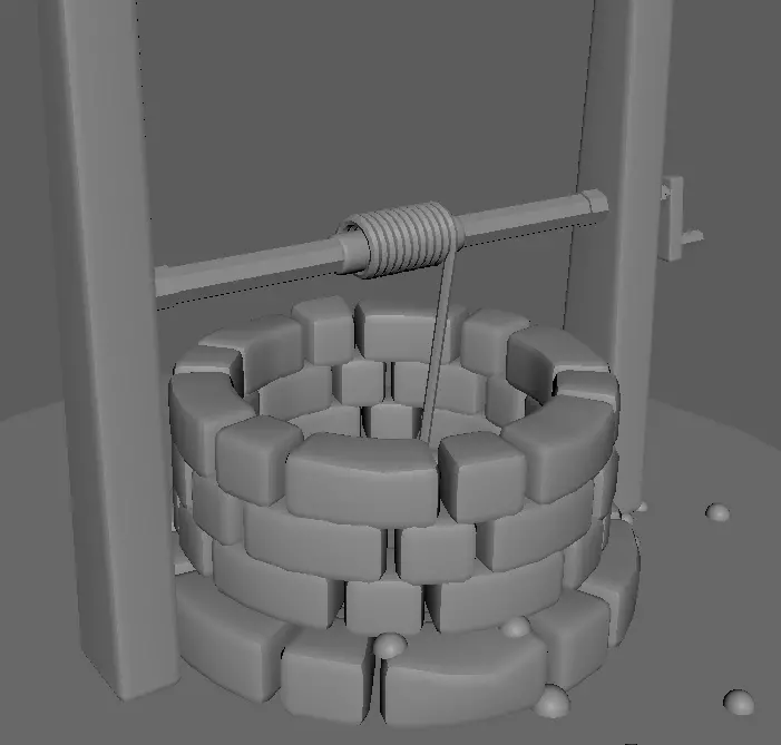 Well 3d model 3D model_2