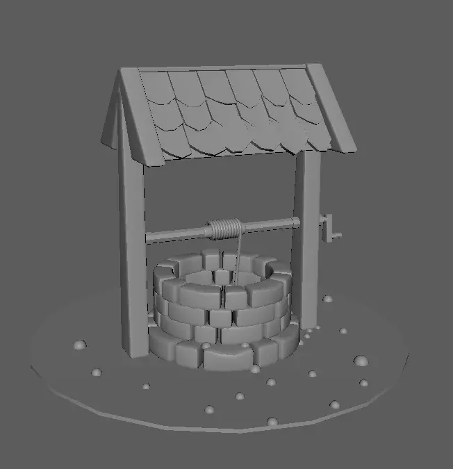 Well 3d model 3D model_0