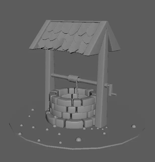 Well 3d model 3D model_1