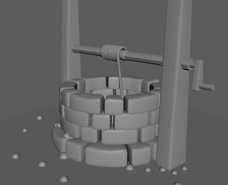 Well 3d model 3D model_3