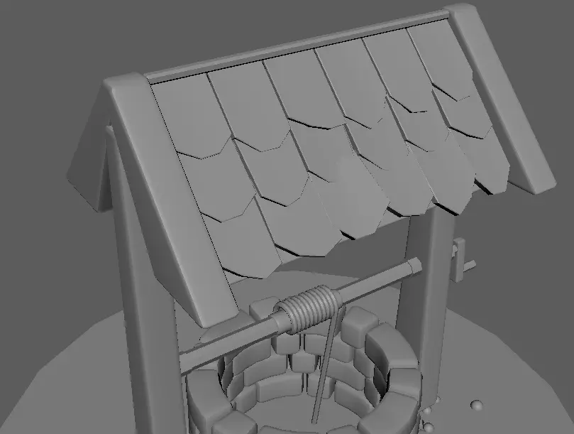 Well 3d model 3D model_4