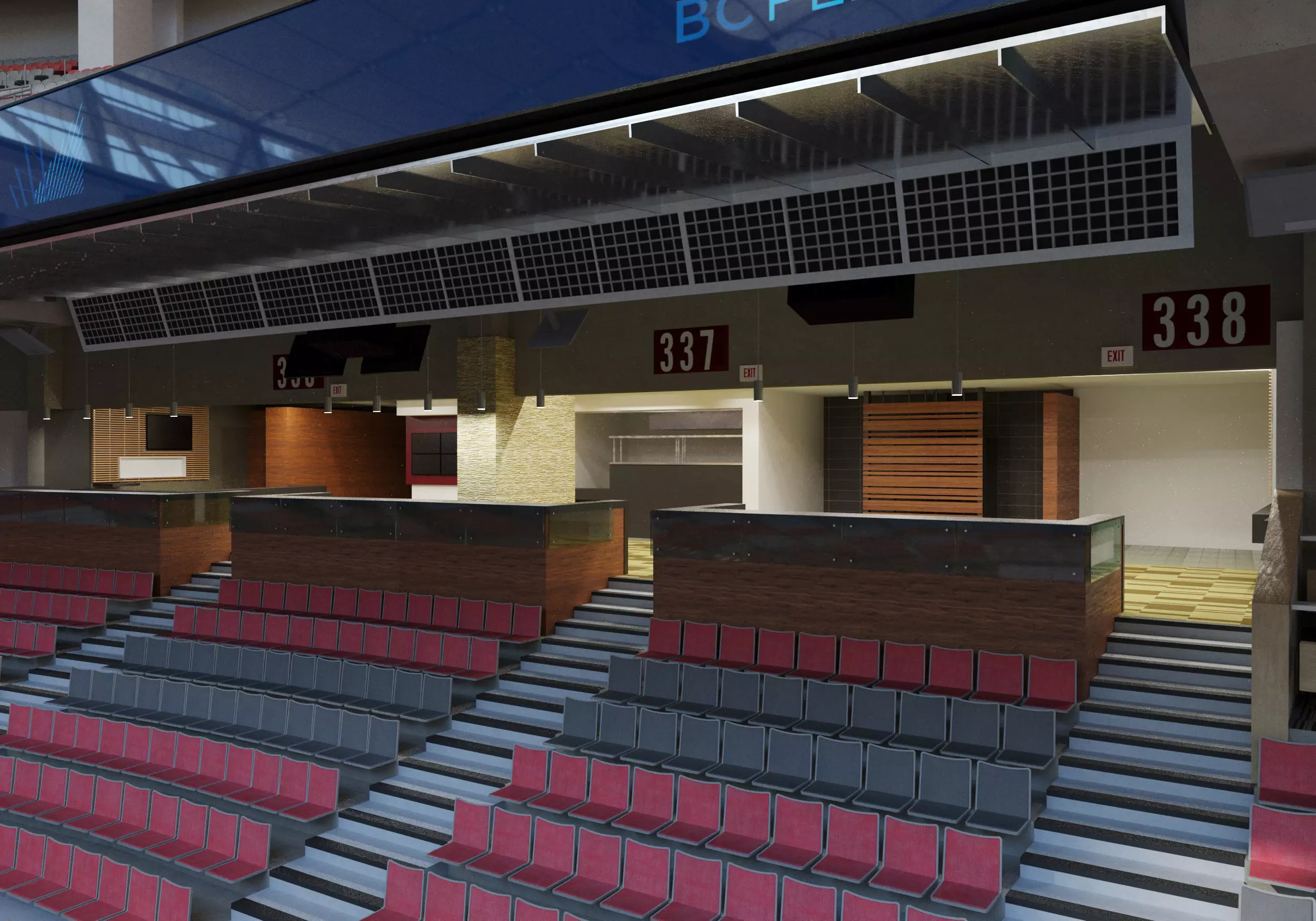 BC Place stadium 3D model_9