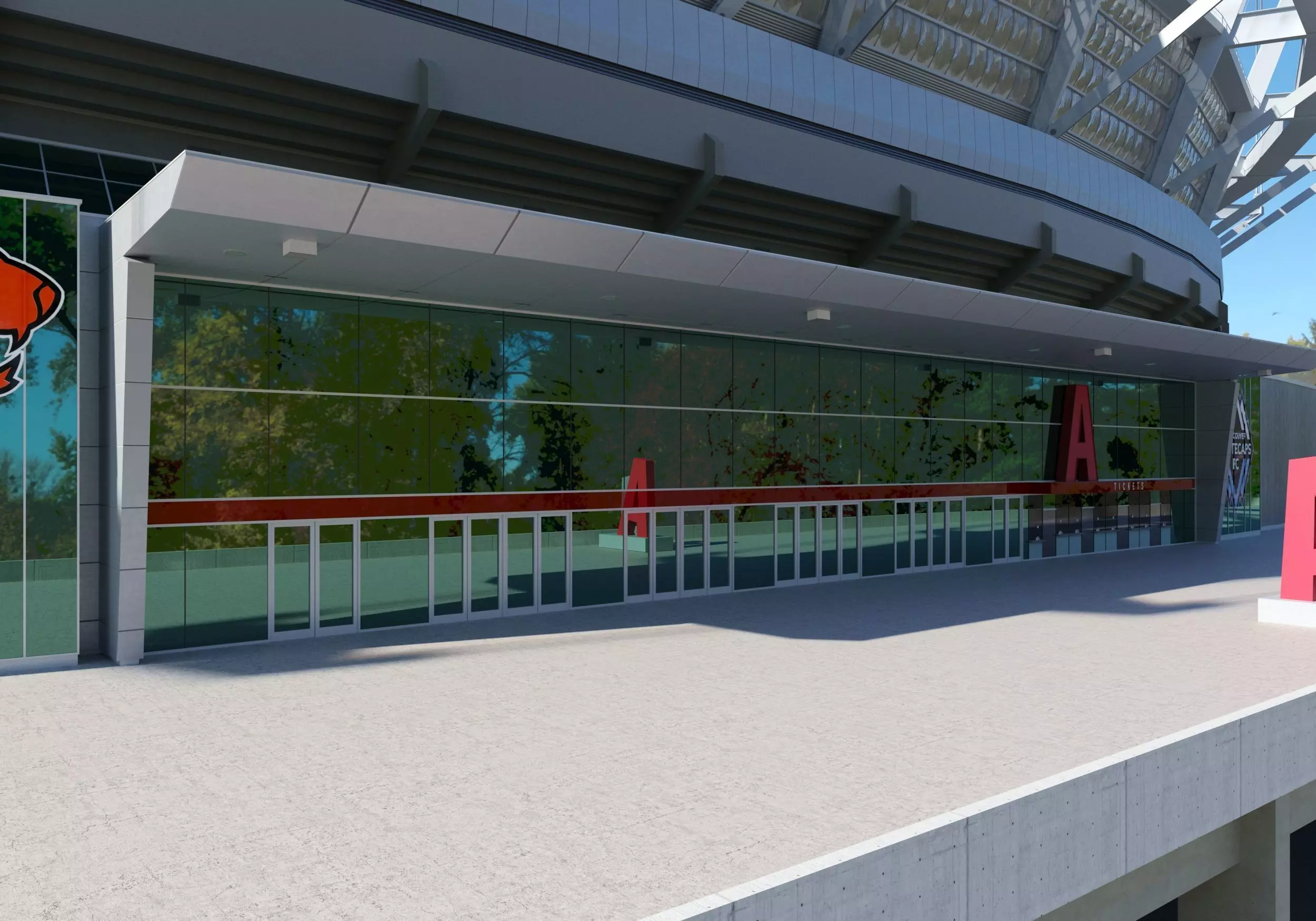 BC Place stadium 3D model_3